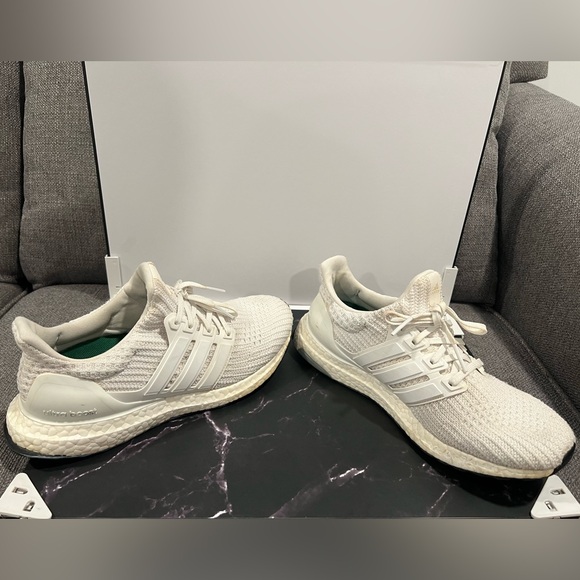 Adidas Ultraboost 4.0 White Women’s Athletic Shoes Size 7.5 - Picture 6 of 16
